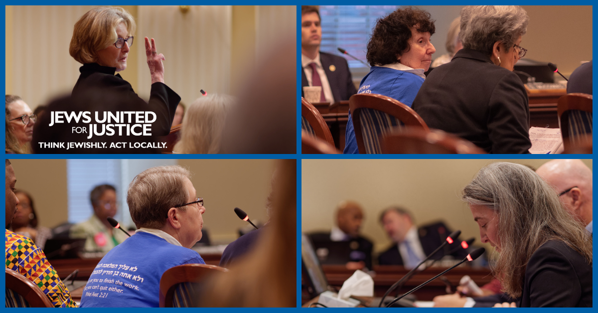 Maryland General Assembly Testimony Guide Jews United for Justice